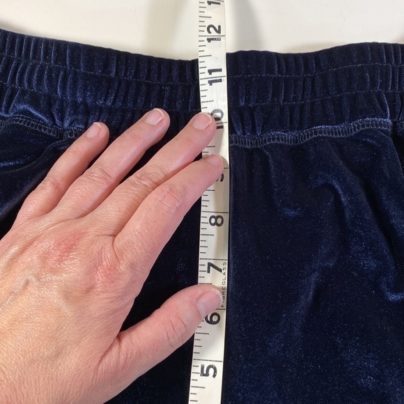 FABLETICS Daria Luxe Velour Navy Jogger Size Large - Picture 9 of 10